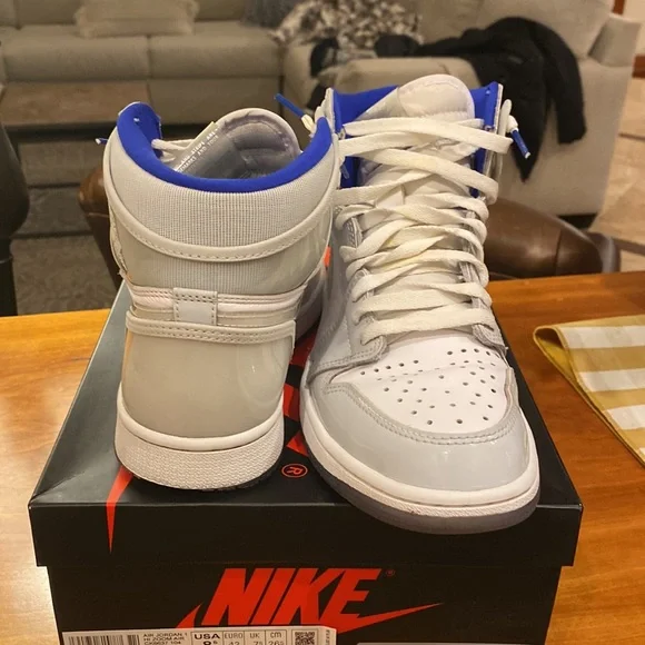 Jordan 1 Retro high, zoom white racer blue - Picture 5 of 8
